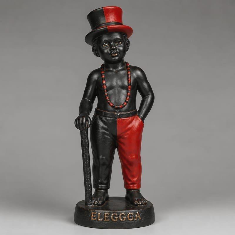 Estatua Elegguá de cemento